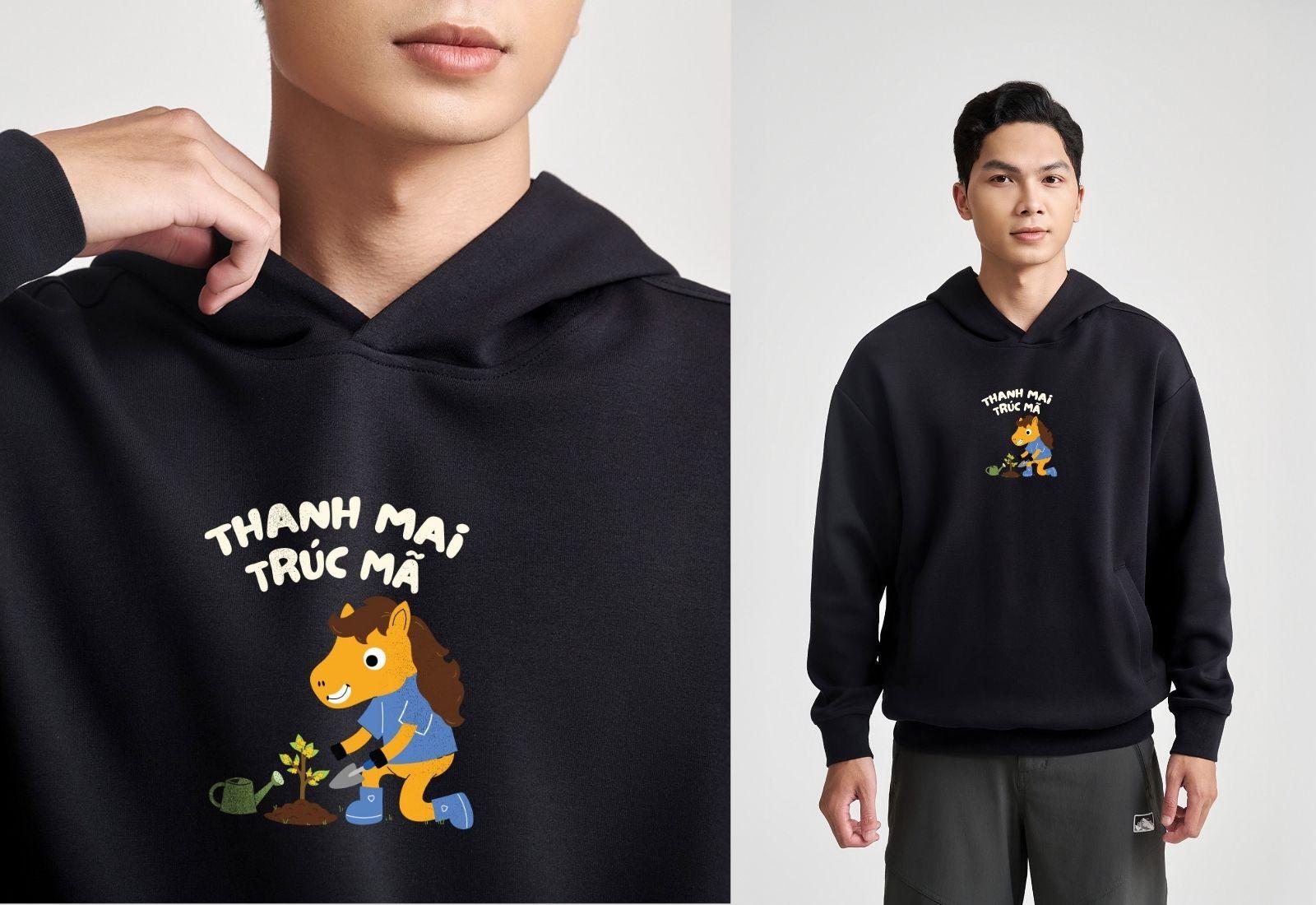 Áo Hoodie Care & Share - Áo mới mùa đông - Thanh mai trúc mã
