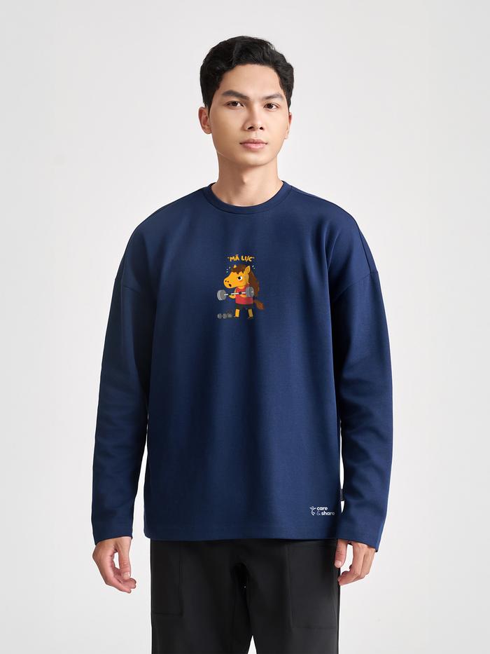 Áo dài tay Care & Share - Áo mới mùa đông - Mã lực - undefined