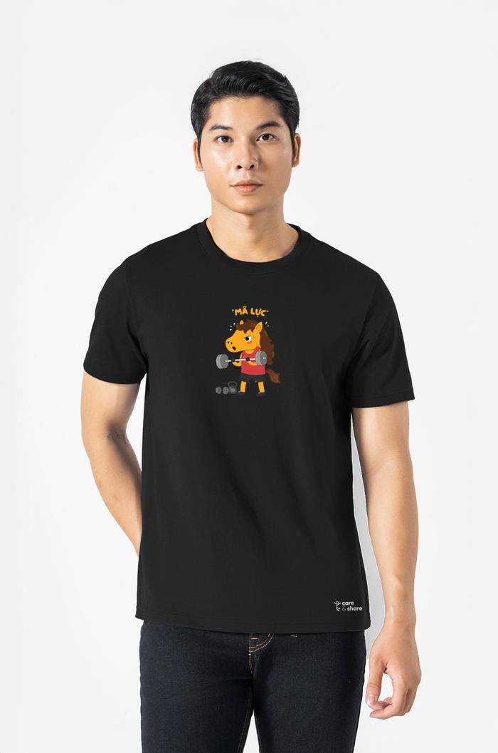 Áo thun ngắn tay Care & Share - Áo mới mùa đông - Mã lực - undefined