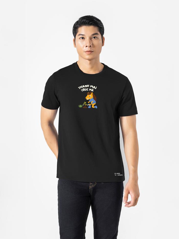 Áo thun ngắn tay Care & Share - Áo mới mùa đông - Thanh mai trúc mã - undefined