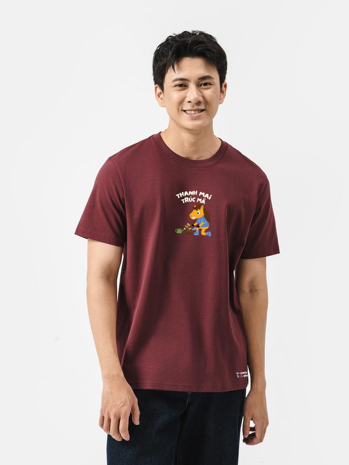 Áo thun ngắn tay Care & Share - Áo mới mùa đông - Thanh mai trúc mã - undefined
