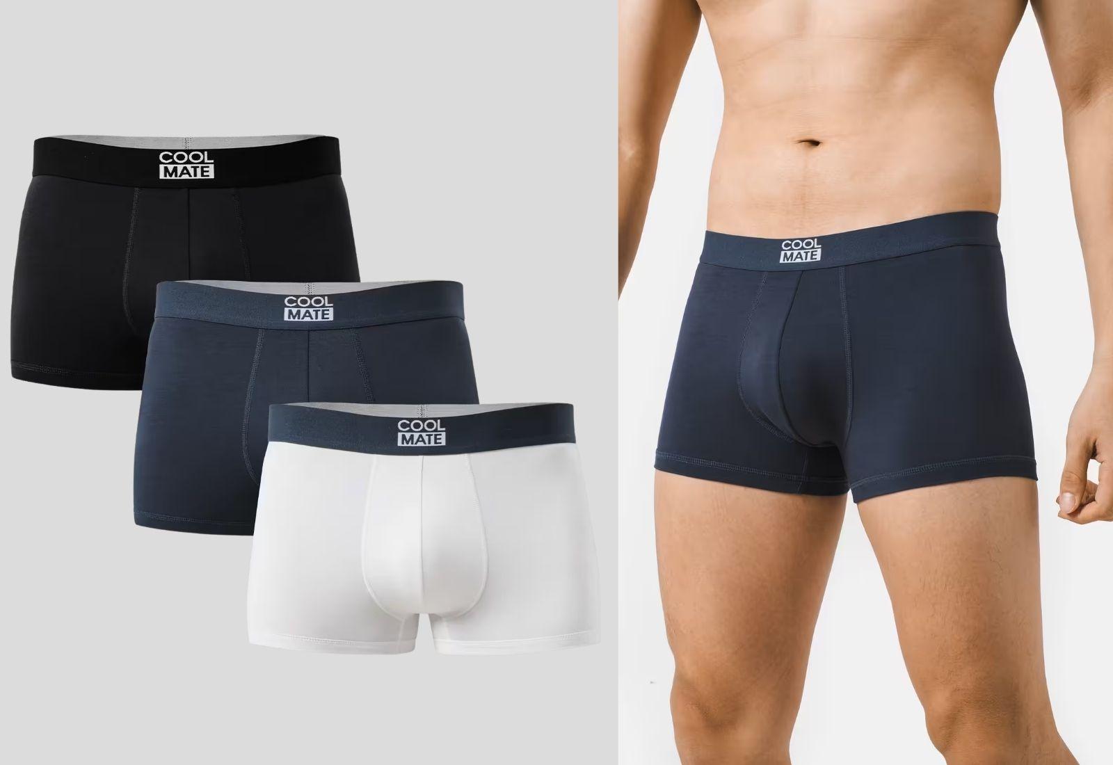 Combo 3 Quần Lót Nam Trunk Bamboo