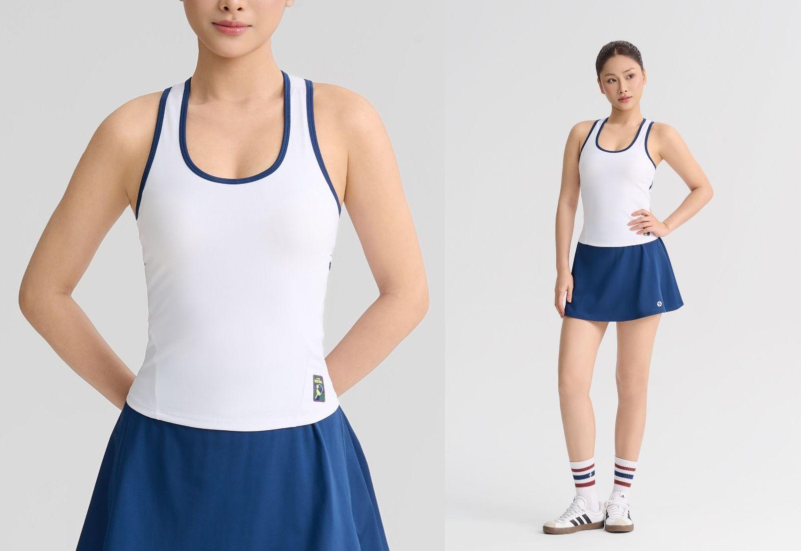 Tanktop Pickleball nữ FlexRacer Back