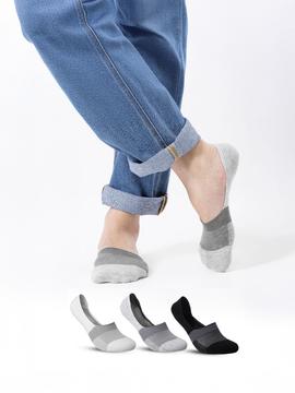 Pack 3 Tất lười No show Nam - undefined