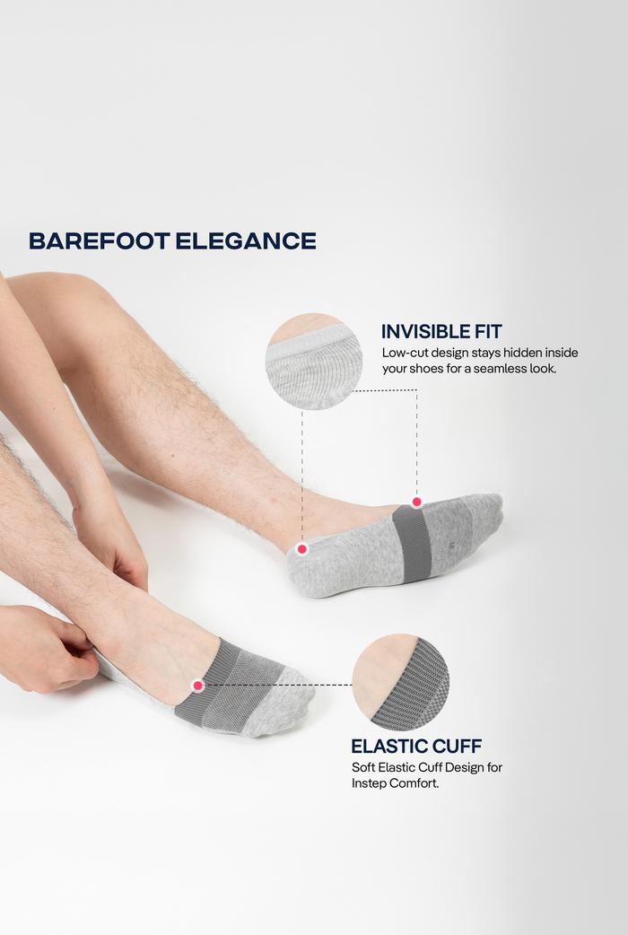 Pack 3 Tất lười No show Nam - undefined