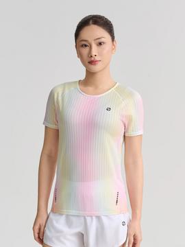 Tshirt chạy bộ nữ AirFlow Exdry Ombre video thumbnail