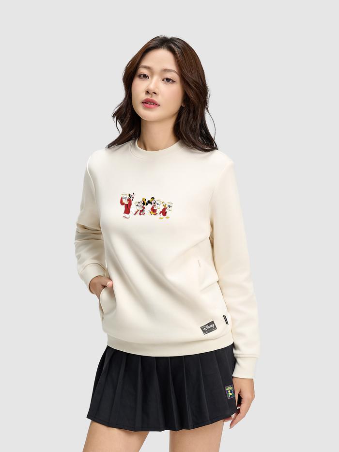 Áo nỉ Sweatshirt Mickey Chúc mừng Năm mới - undefined