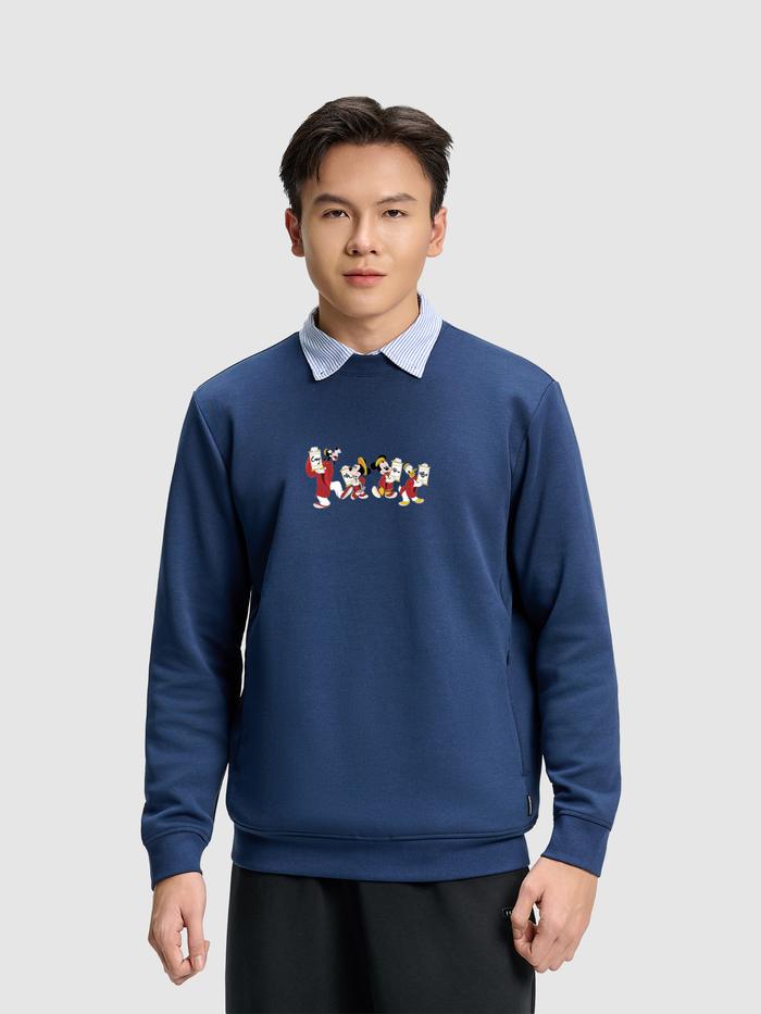 Áo nỉ Sweatshirt Mickey Chúc mừng Năm mới - undefined