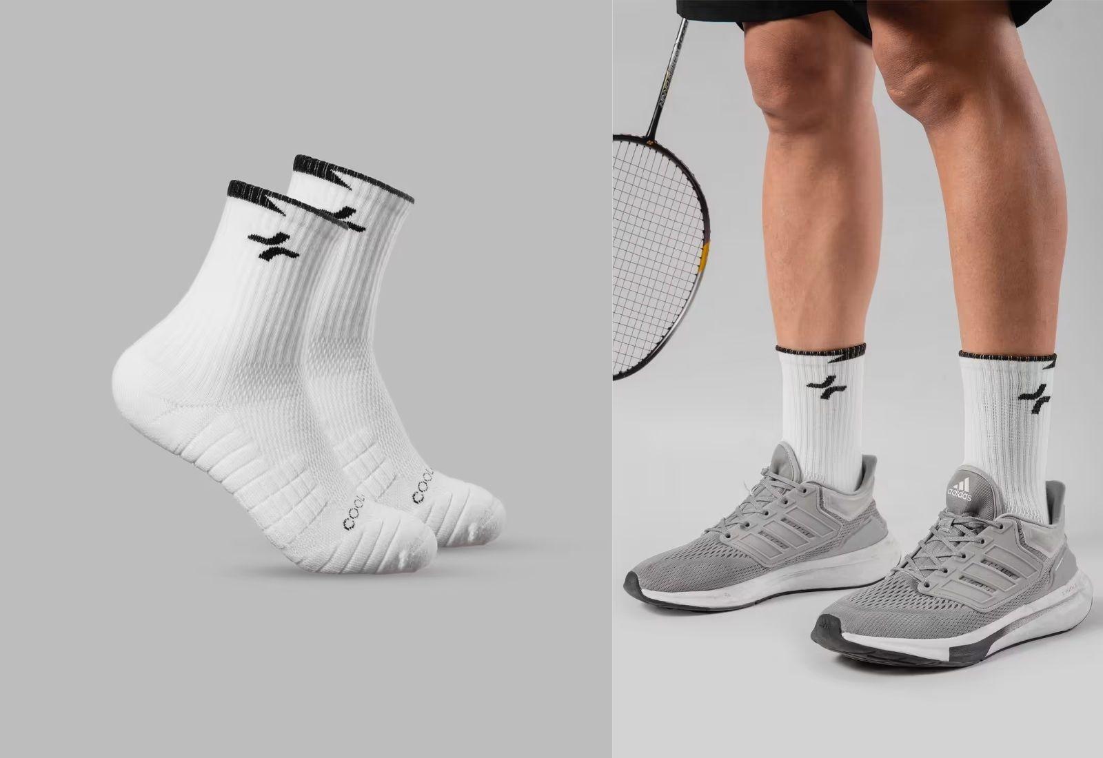 Tất cổ trung cầu lông