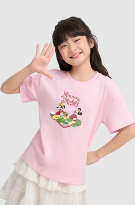 Áo Thun trẻ em Mickey & Minnie Gói Bánh - undefined