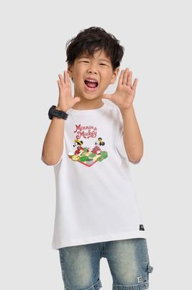 Áo Thun trẻ em Mickey & Minnie Gói Bánh - undefined