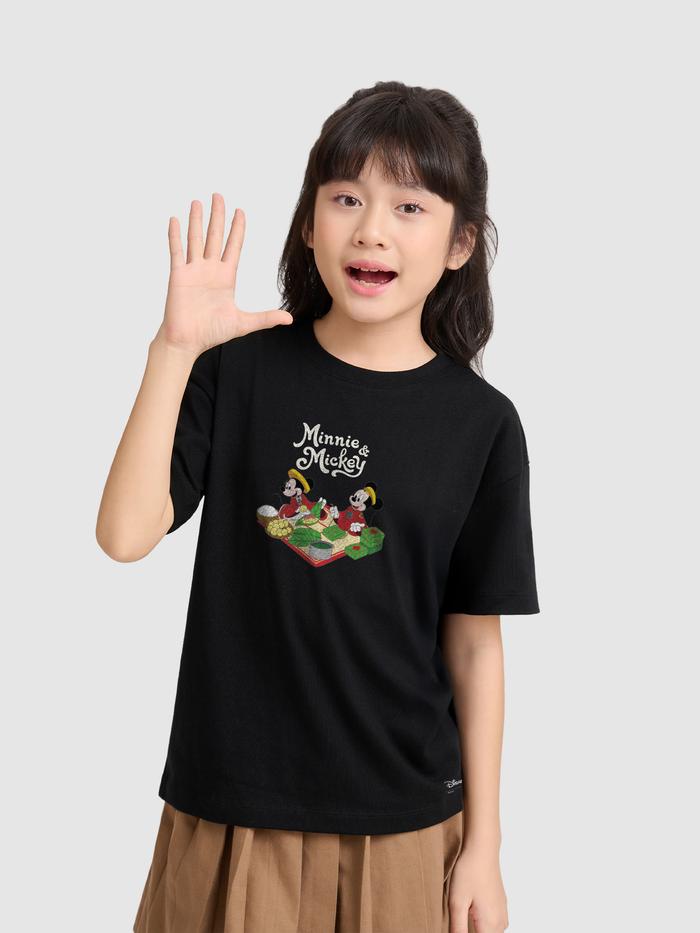 Áo Thun trẻ em Mickey & Minnie Gói Bánh - undefined
