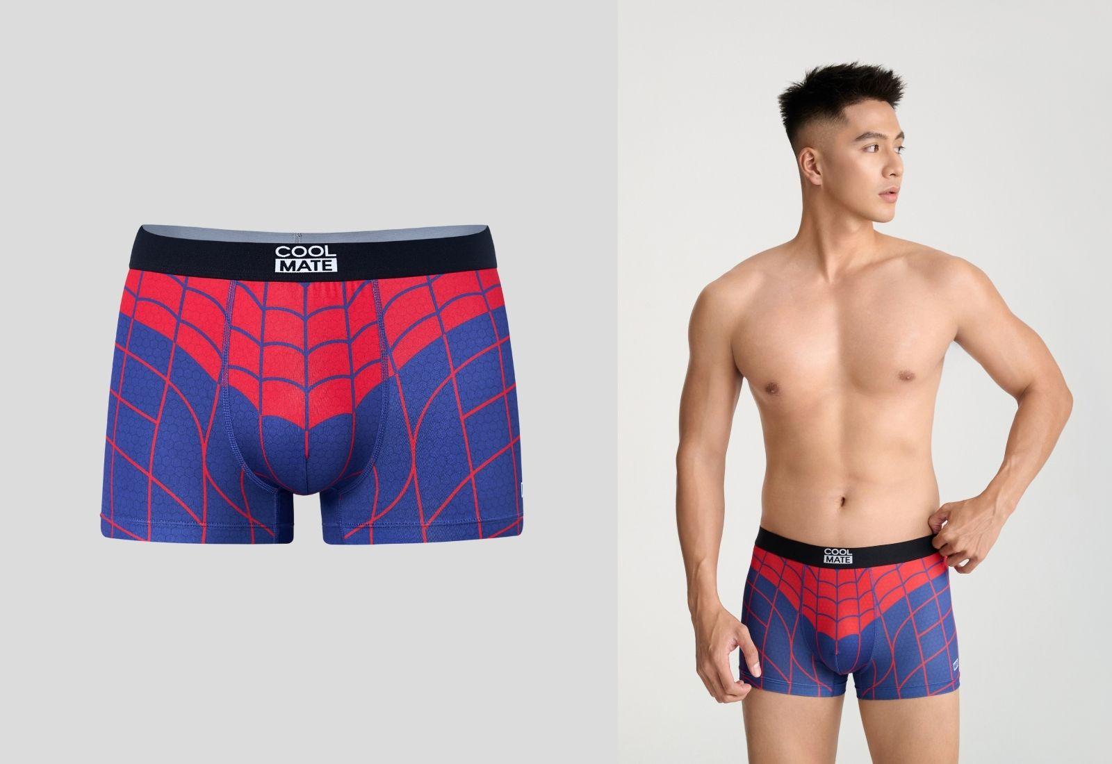Quần Lót Nam Trunk Spiderman