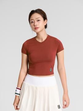 Áo Croptop Pickleball Volley Essentials - undefined