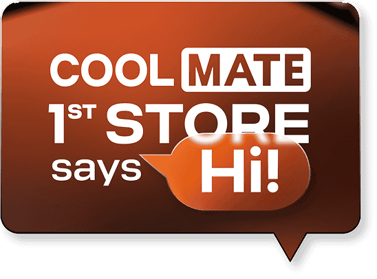 Coolmate 1st Store says Hi!