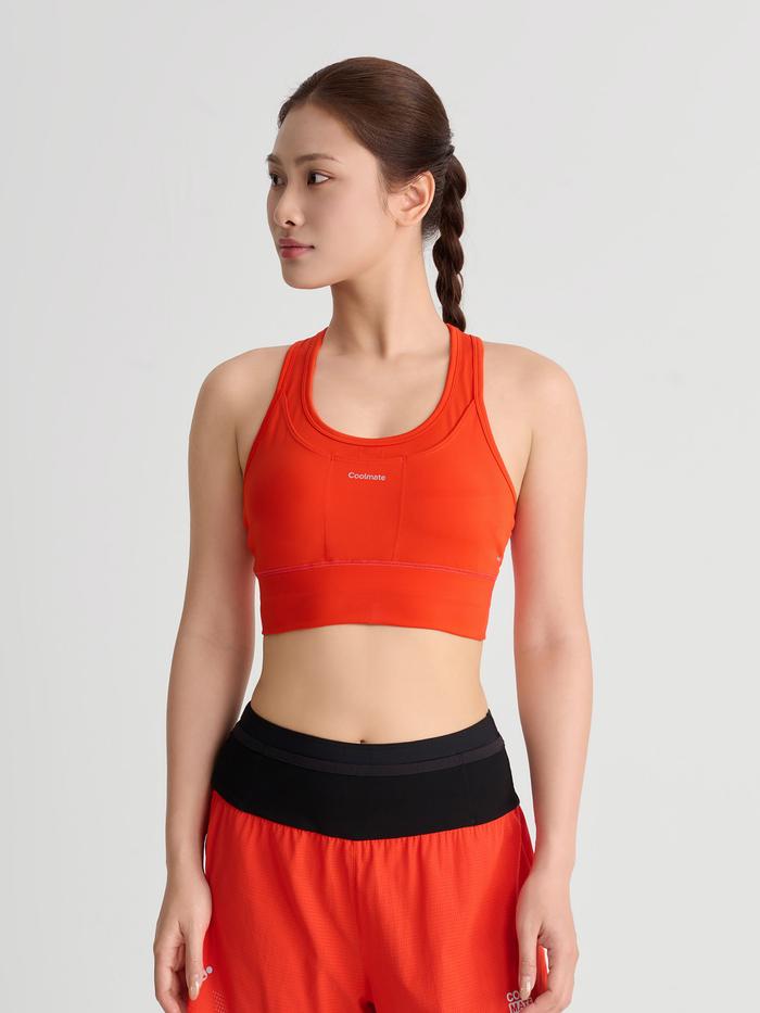 Áo Bra chạy bộ Medium Support - undefined