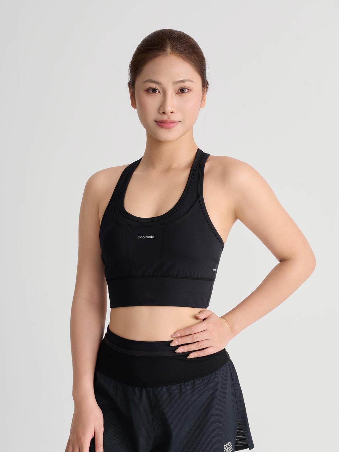 Áo Bra chạy bộ Medium Support - undefined