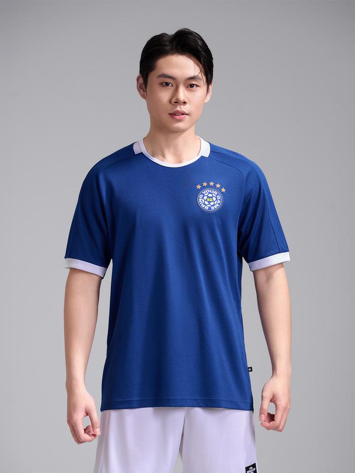 Áo thun nam phối bo cổ Exdry Performance World Cup - undefined