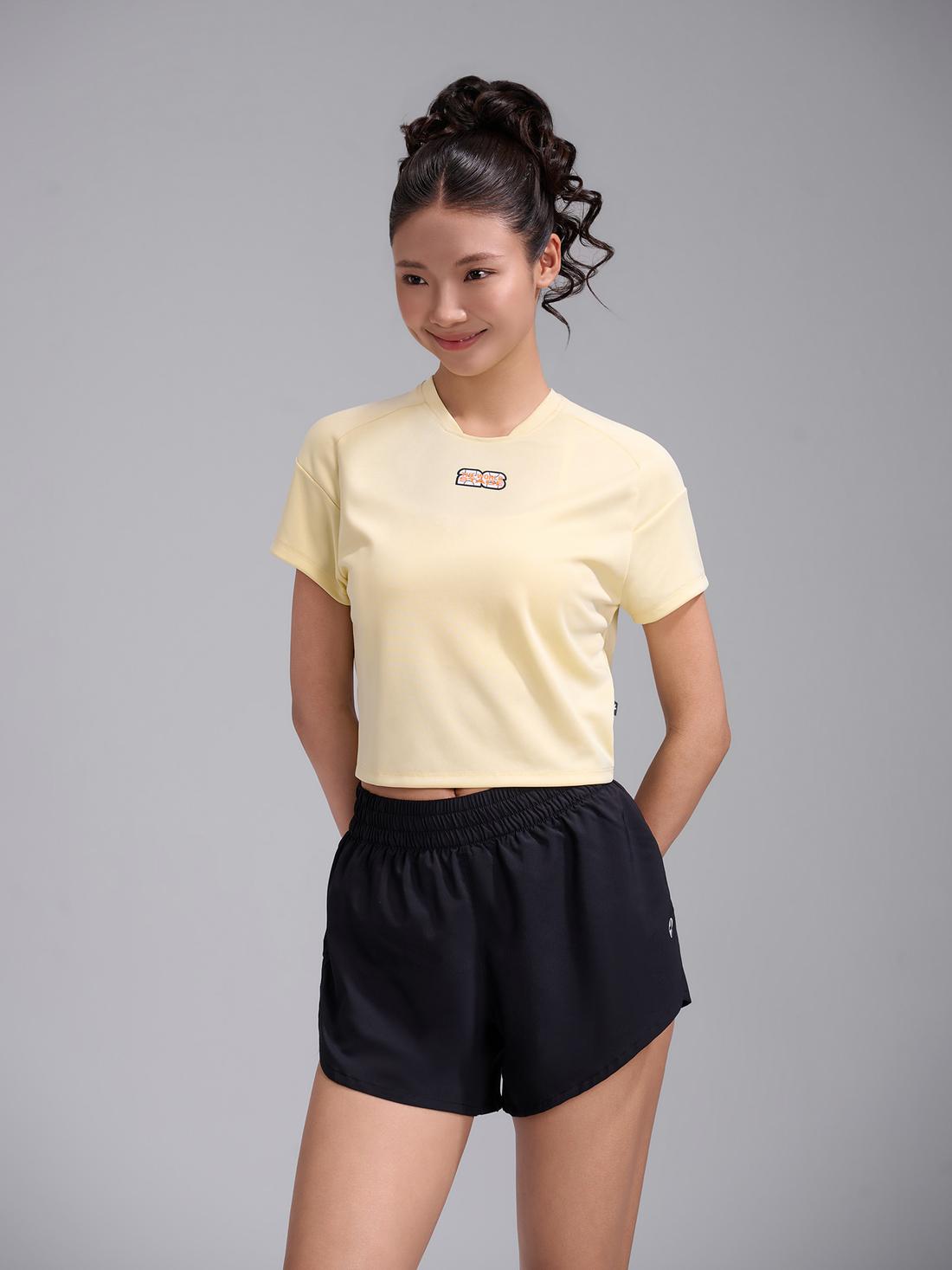 Áo crop cổ V Exdry ProActive World Cup - undefined