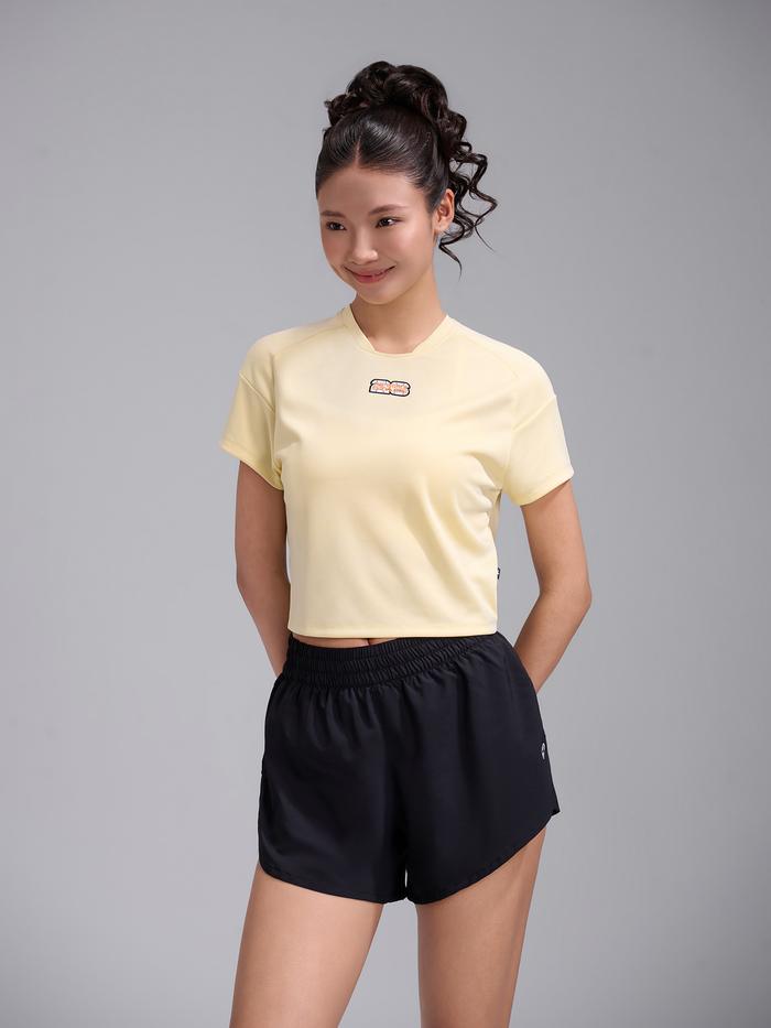 Áo crop cổ V Exdry ProActive World Cup - undefined