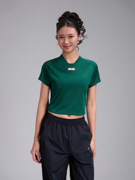 Áo crop cổ V Exdry ProActive World Cup - undefined