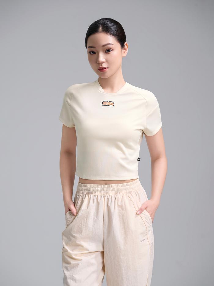 Áo crop cổ V Exdry ProActive World Cup - undefined