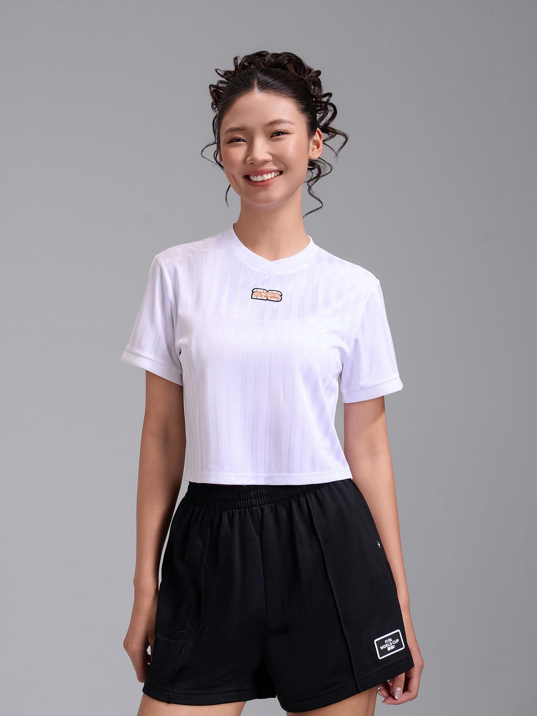 Áo crop Jacquard Core Exdry ProActive World Cup - undefined