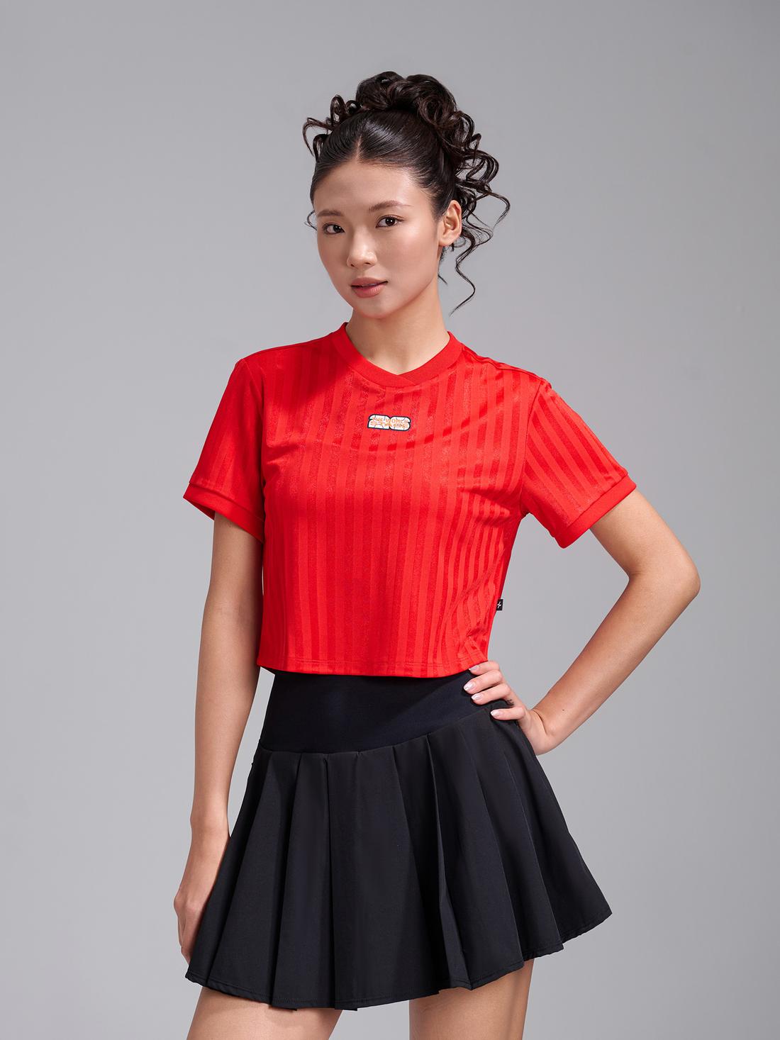 Áo crop Jacquard Core Exdry ProActive World Cup - undefined