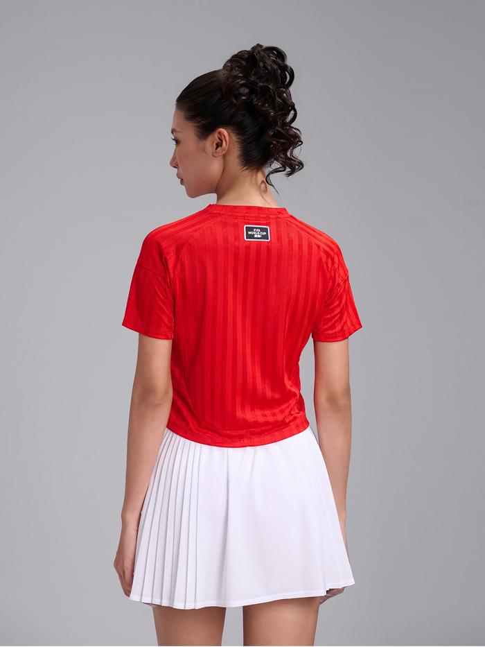 Áo crop Jacquard Motion Exdry ProActive World Cup - undefined