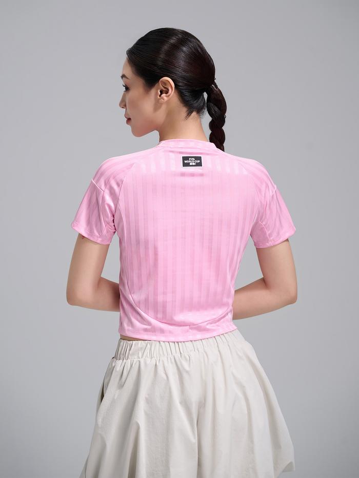 Áo crop Jacquard Motion Exdry ProActive World Cup - undefined