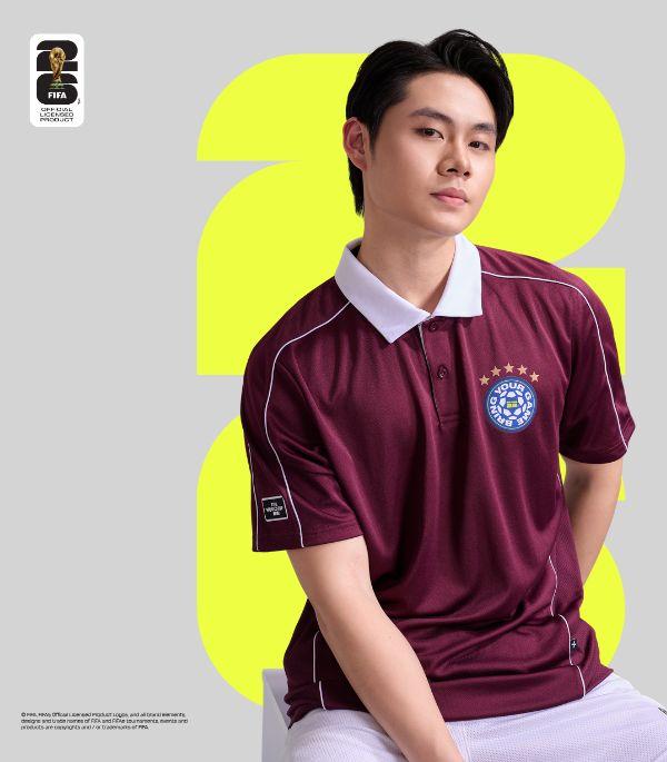 Form polo thể thao gọn gàng 