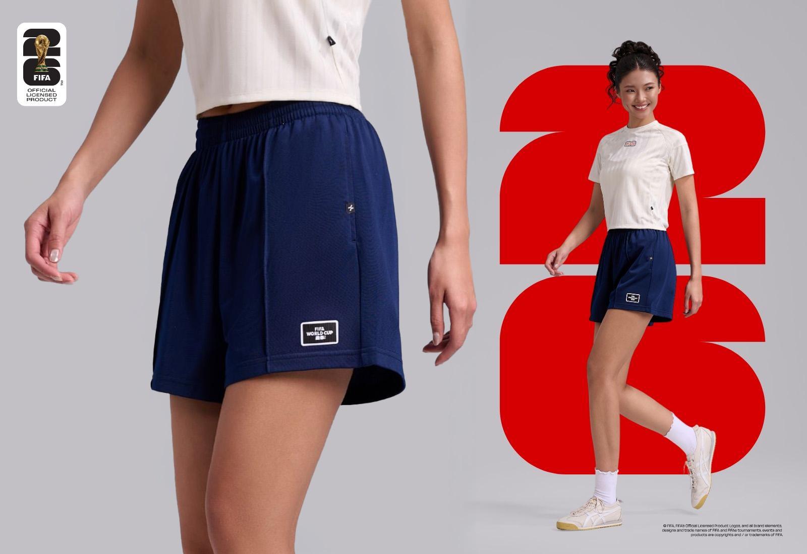 Quần shorts nữ Exdry ProActive World Cup