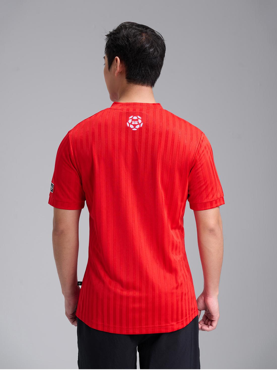 Áo thun phối bo cổ Exdry ProActive World Cup - undefined