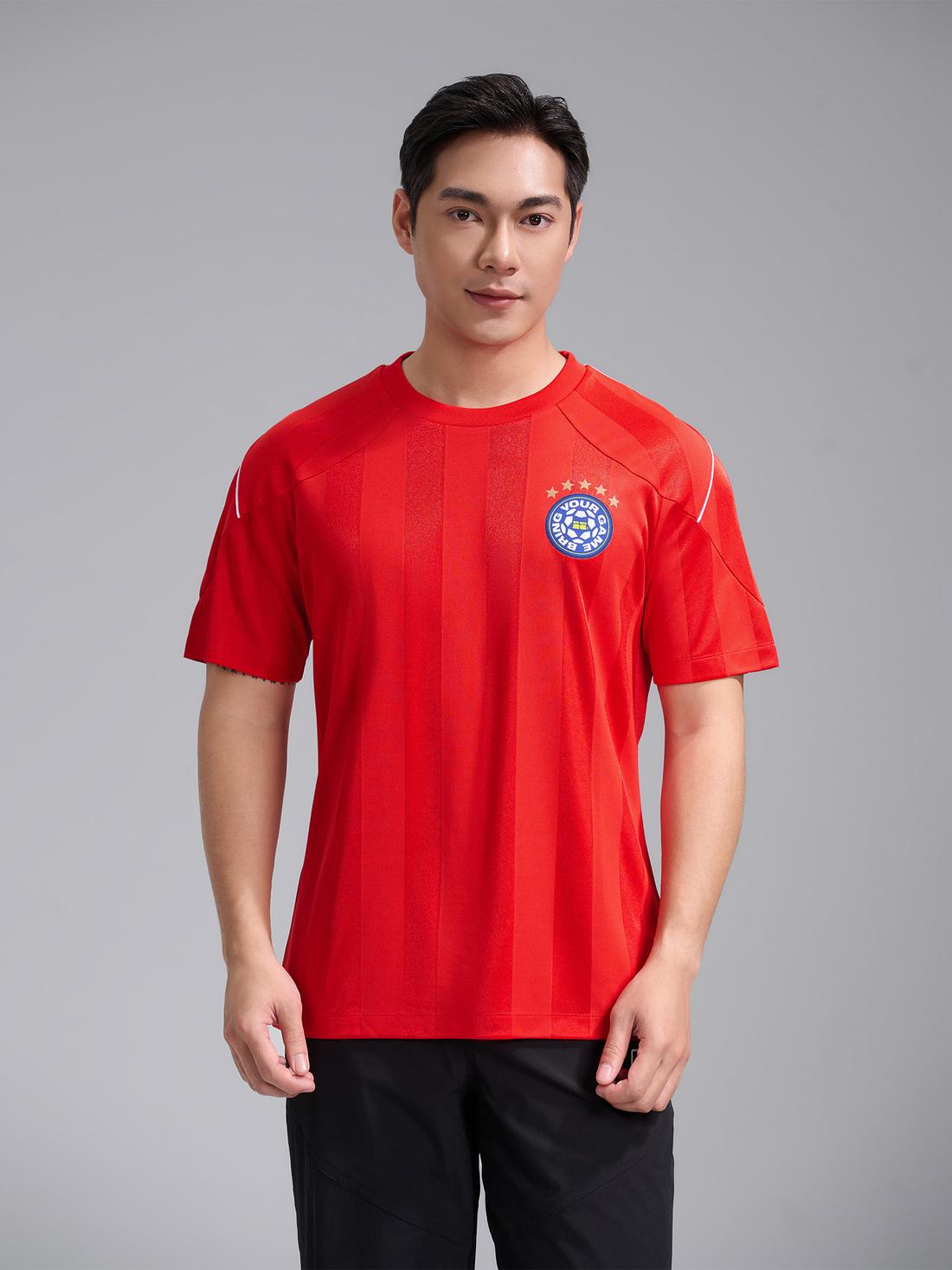 Áo thun cổ tròn Exdry Peformance World Cup - undefined