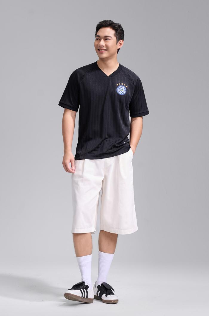 Áo thun cổ V Jacquard Exdry ProActive World Cup - undefined