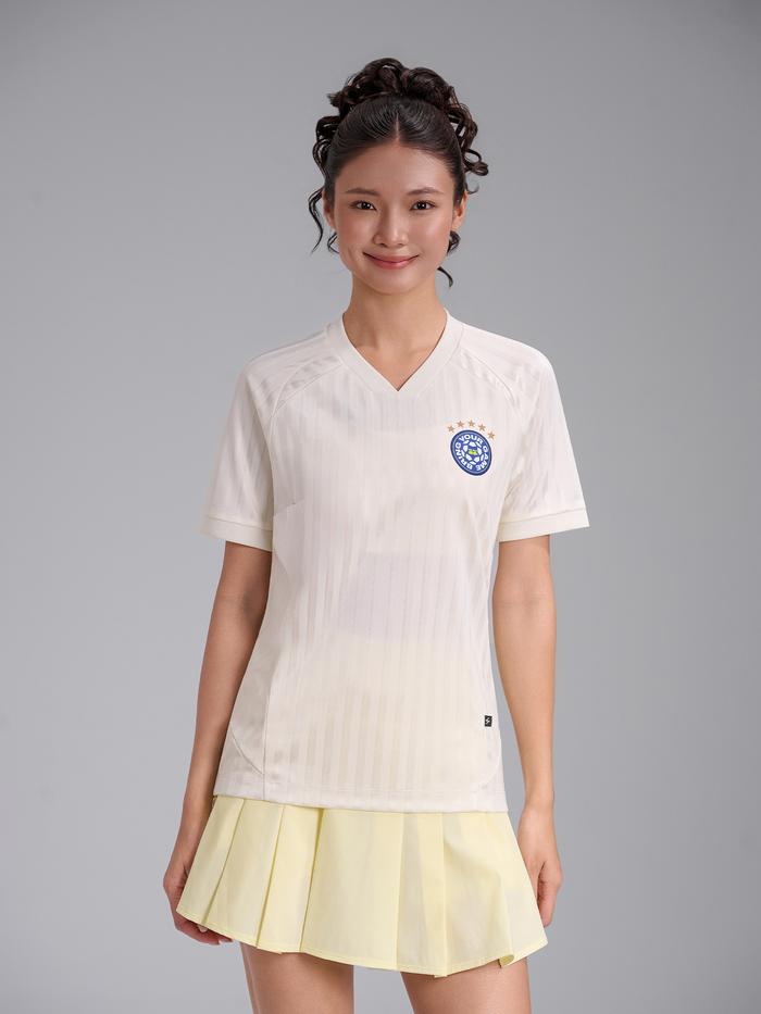 Áo thun cổ V Jacquard Exdry Peformance World Cup - undefined