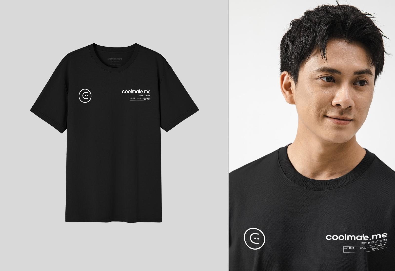 Áo thun Cotton Compact 7th Birthday logo Coolmate