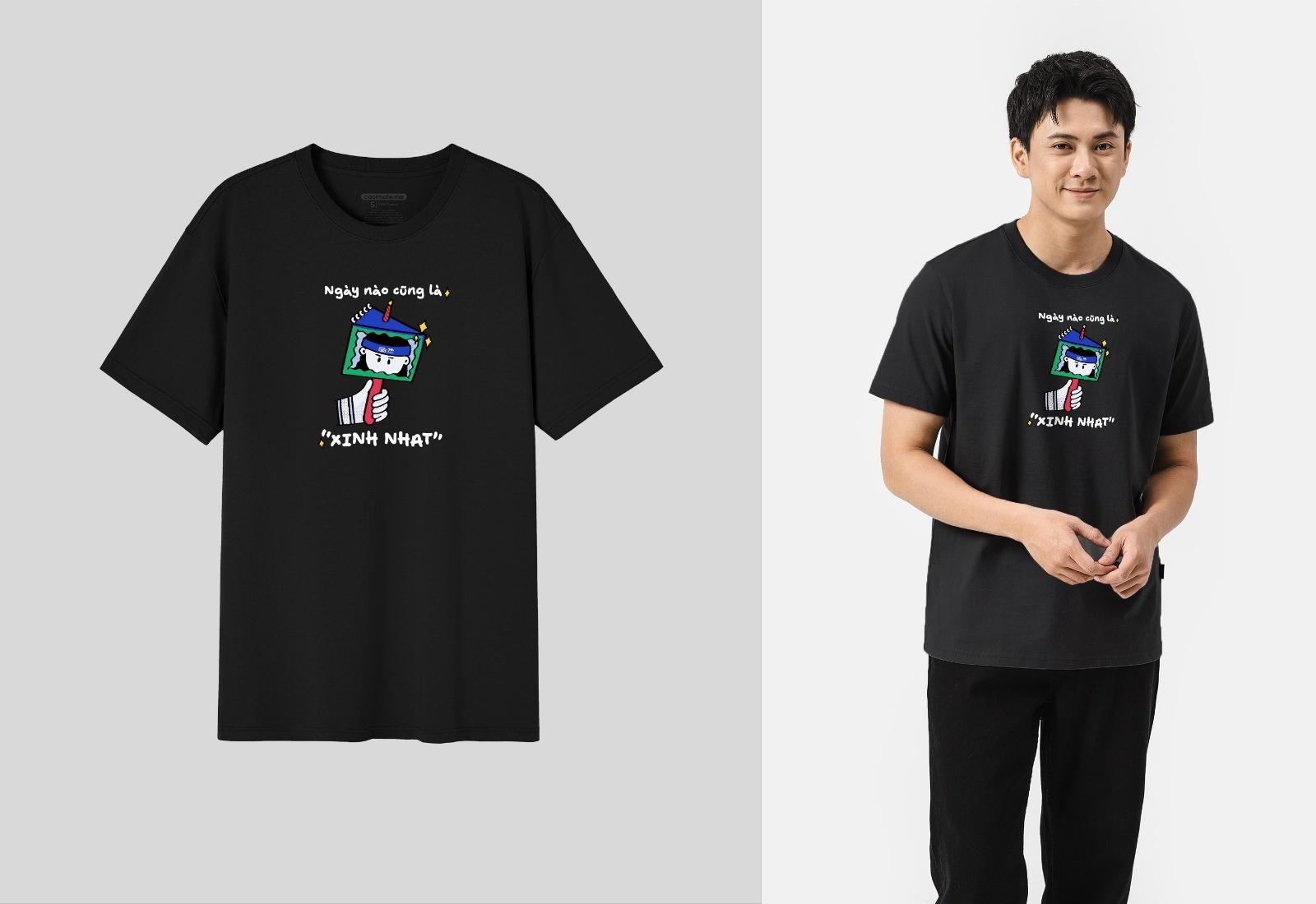 Áo thun Cotton Compact 7th Birthday "Xinh nhat"