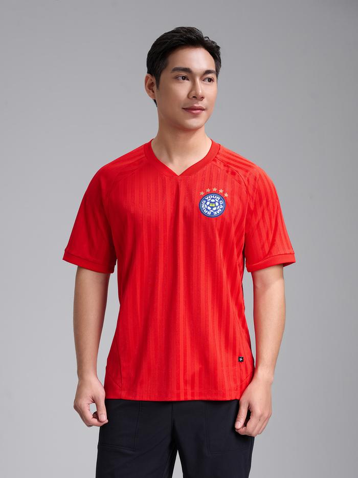 Áo thun cổ V Jacquard Exdry ProActive World Cup - undefined