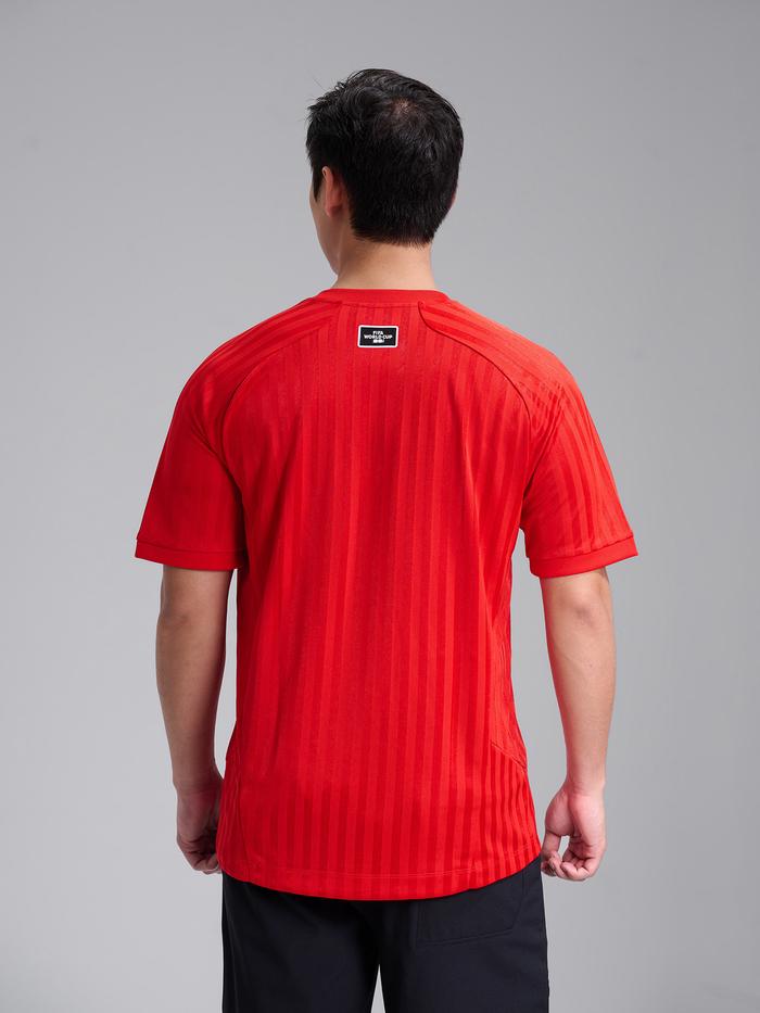 Áo thun cổ V Jacquard Exdry ProActive World Cup - undefined