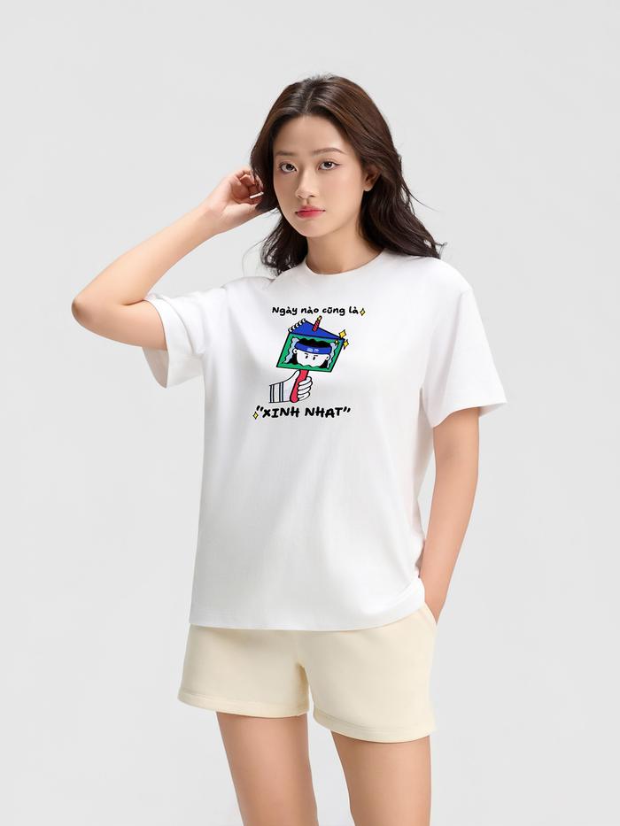 Áo thun Cotton Compact 7th Birthday "Xinh nhat" - undefined