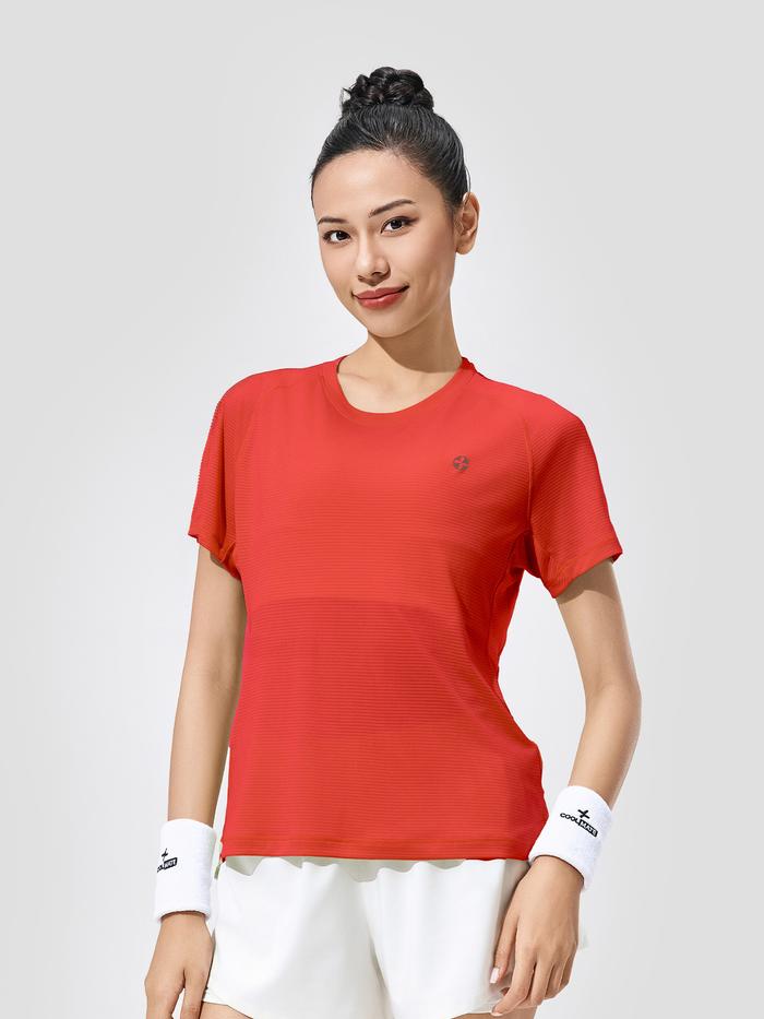 Áo thun nữ chạy bộ Core Tee Slim - undefined