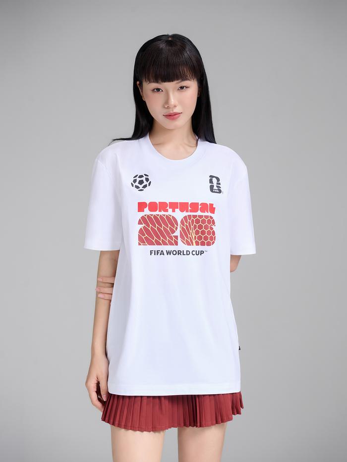 Áo Tshirt Cotton Compact World Cup Đội Tuyển Bồ Đào Nha - undefined