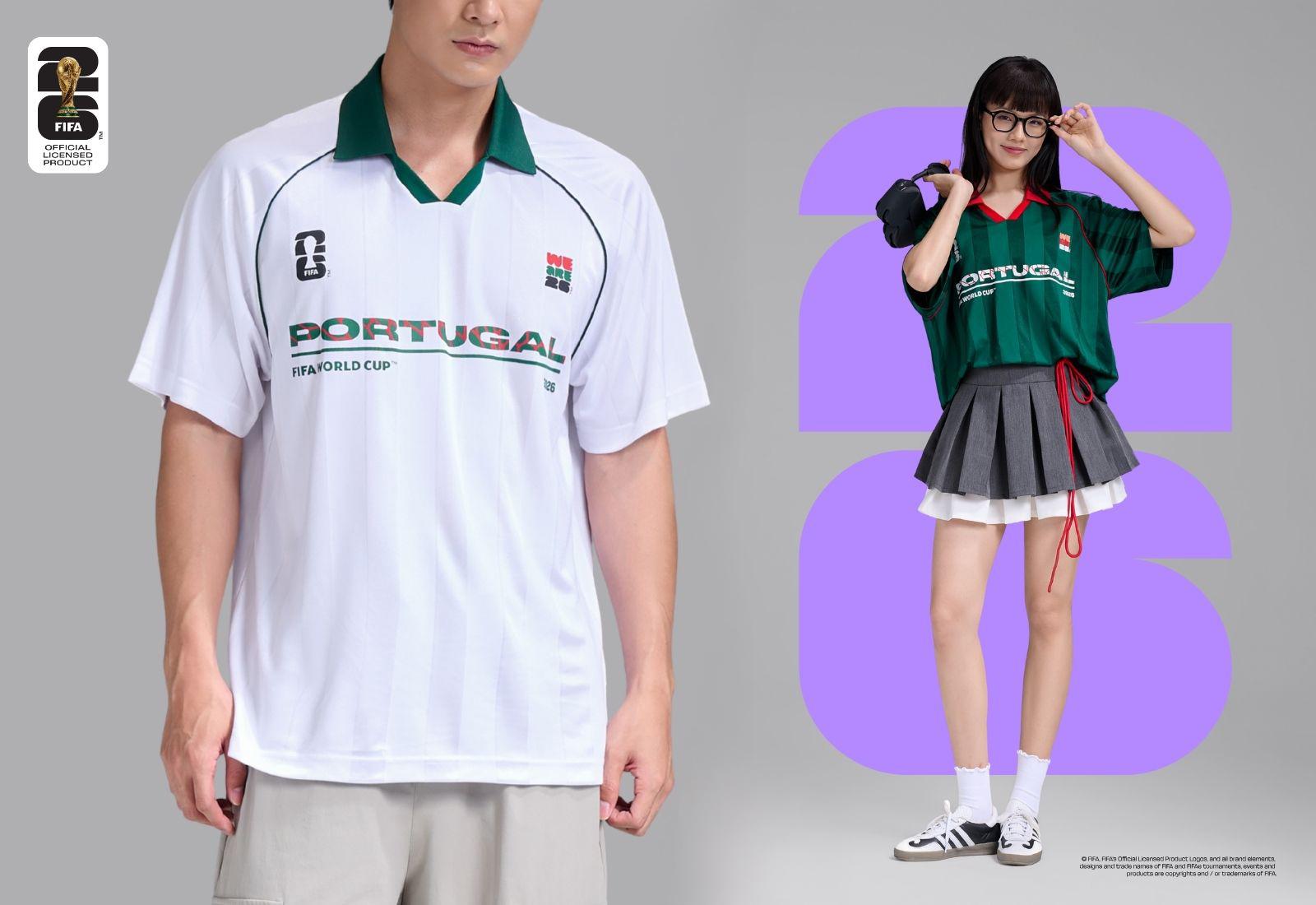 Áo Polo World Cup Đội Tuyển Bồ Đào Nha