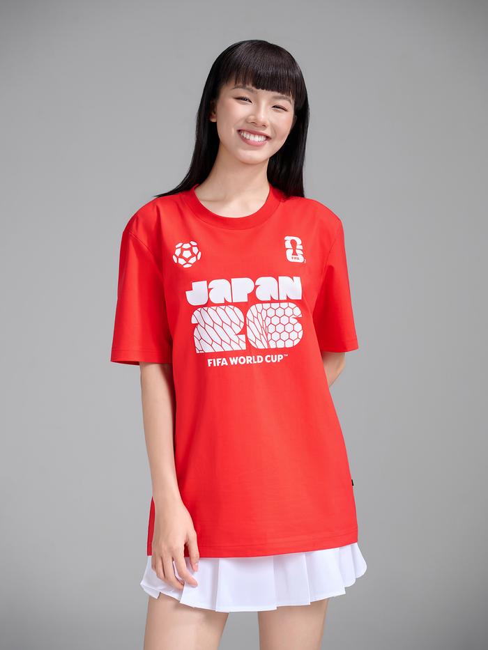 Áo Tshirt Cotton Compact World Cup Đội Tuyển Nhật  - undefined