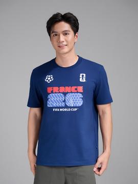 Áo Tshirt Cotton Compact World Cup Đội Tuyển Pháp  - undefined
