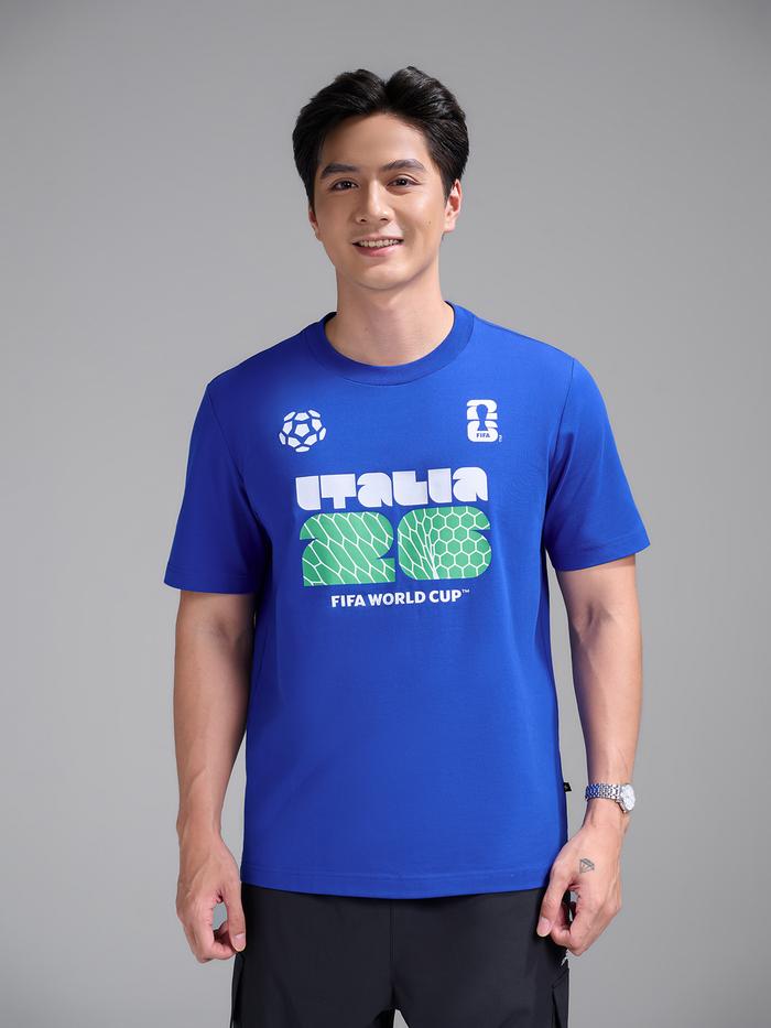 Áo Tshirt Cotton Compact World Cup Đội Tuyển Italy - undefined