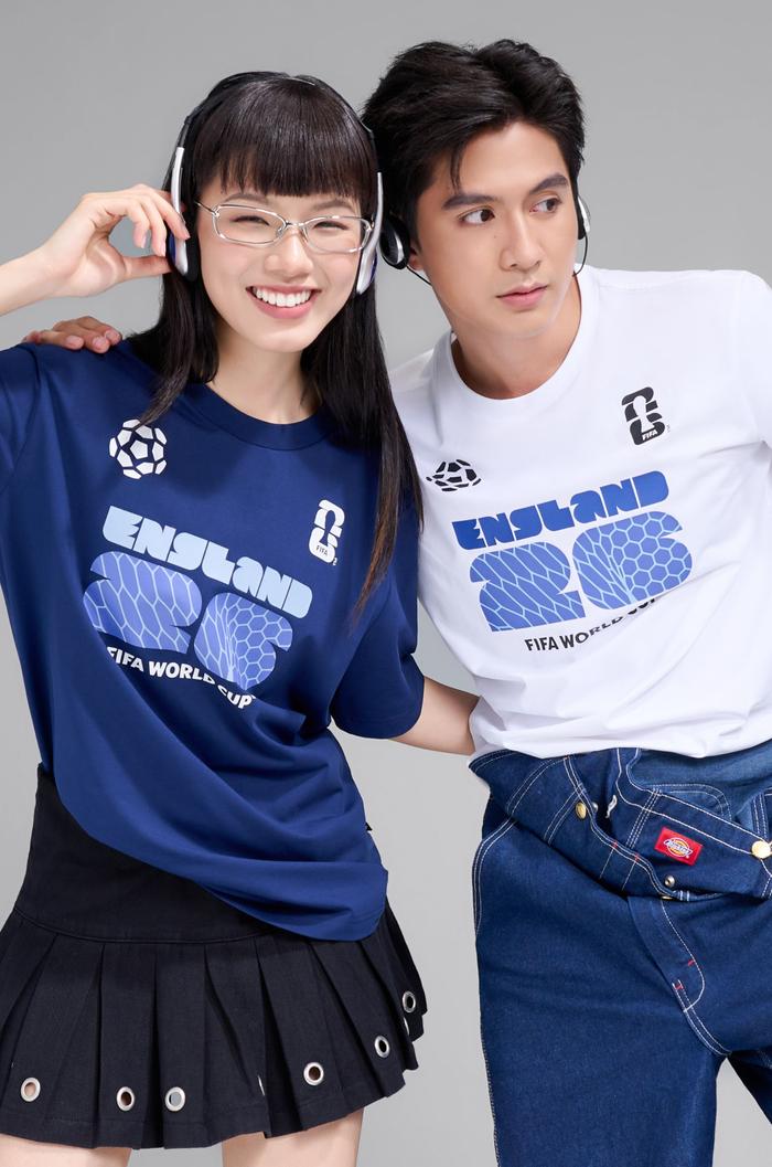 Áo Tshirt Cotton Compact World Cup Đội Tuyển Anh - undefined