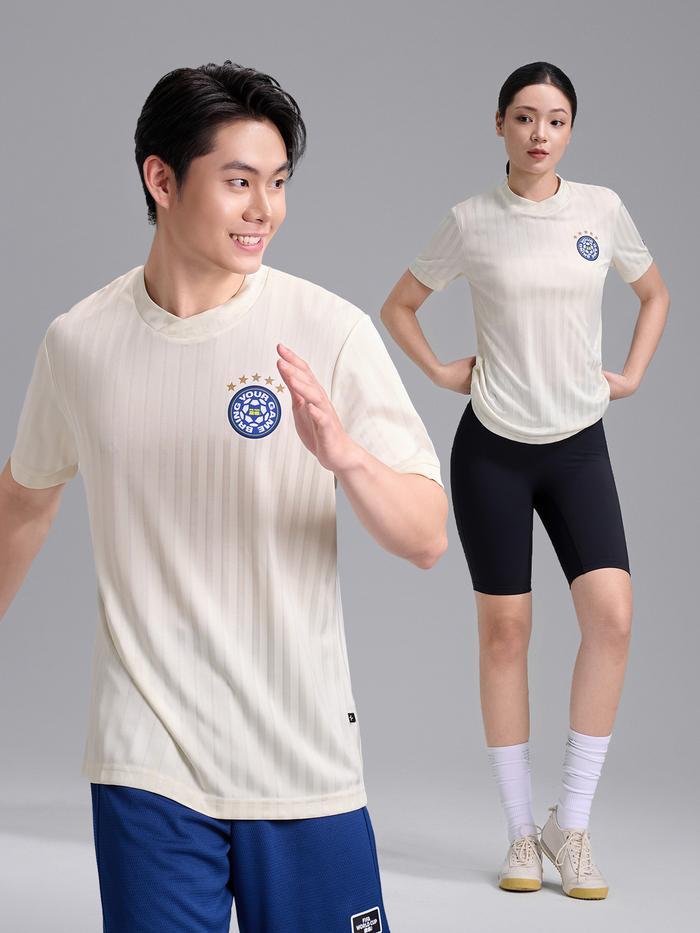 Áo thun phối bo cổ Exdry ProActive World Cup - undefined