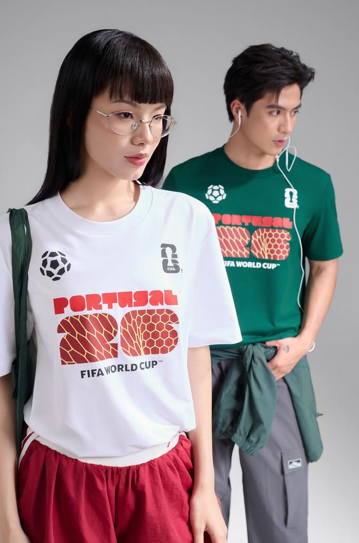 Áo Tshirt Cotton Compact World Cup Đội Tuyển Bồ Đào Nha - undefined